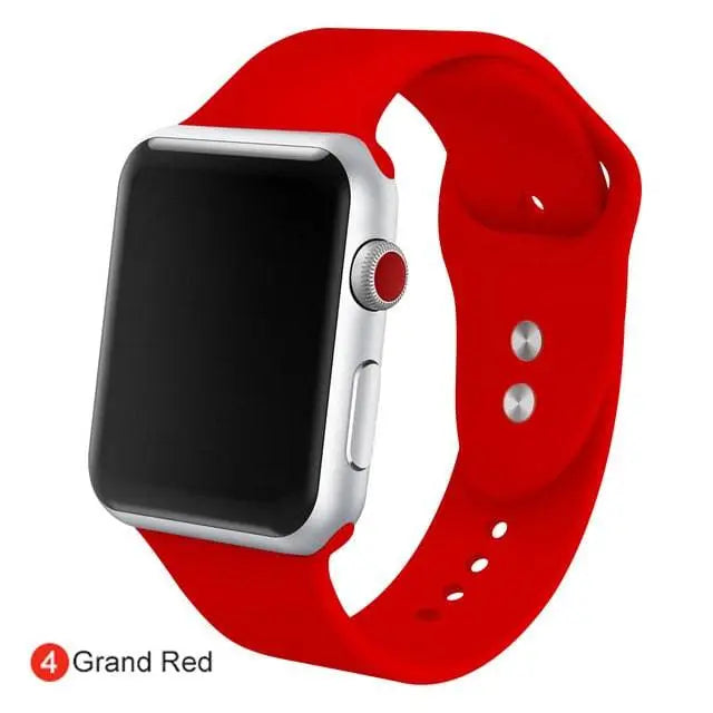 Pinnacle Sport Fitness Silicone Apple Watch Band - Pinnacle Luxuries