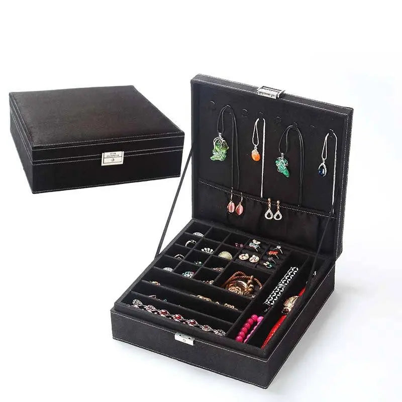 Pinnacle Women's Velvet Jewelry Box - Pinnacle Luxuries