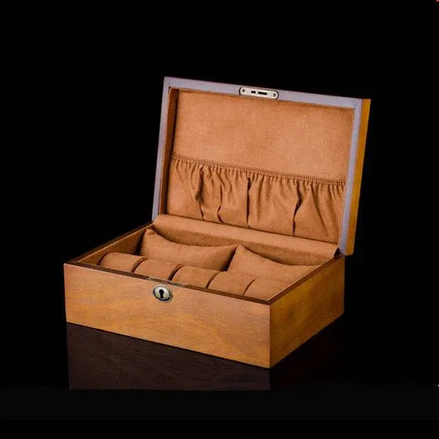 Solid Wood Gentleman's Edition Watch Box - Pinnacle Luxuries