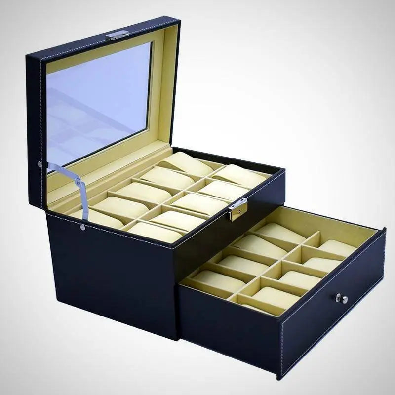 Iconic Watch Collectors Case - Pinnacle Luxuries