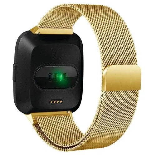 Fitbit Versa Prestige Stainless Steel Mesh Loop Band - Pinnacle Luxuries