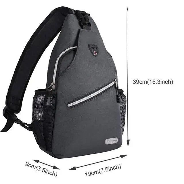 Shoulder Sling Laptop Backpack Travel Bag - Pinnacle Luxuries