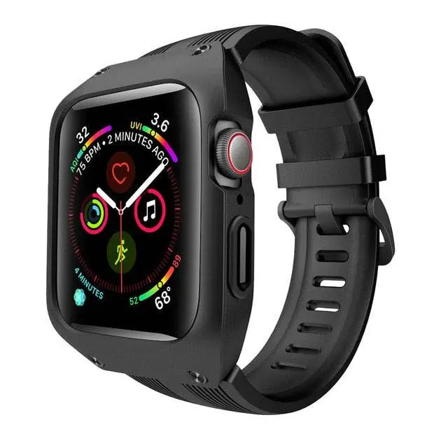 Fortified Military Grade Apple Watch SE Series 6 Case Band - Pinnacle Luxuries