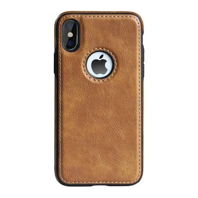 Pinnacle Custom Vintage Leather Apple iPhone Case - Pinnacle Luxuries