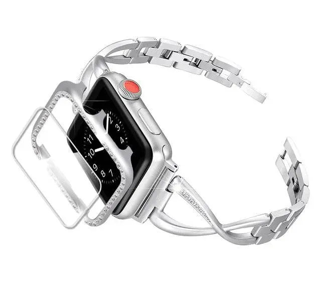 Royalty Apple Watch Case Diva Watch Band - Pinnacle Luxuries