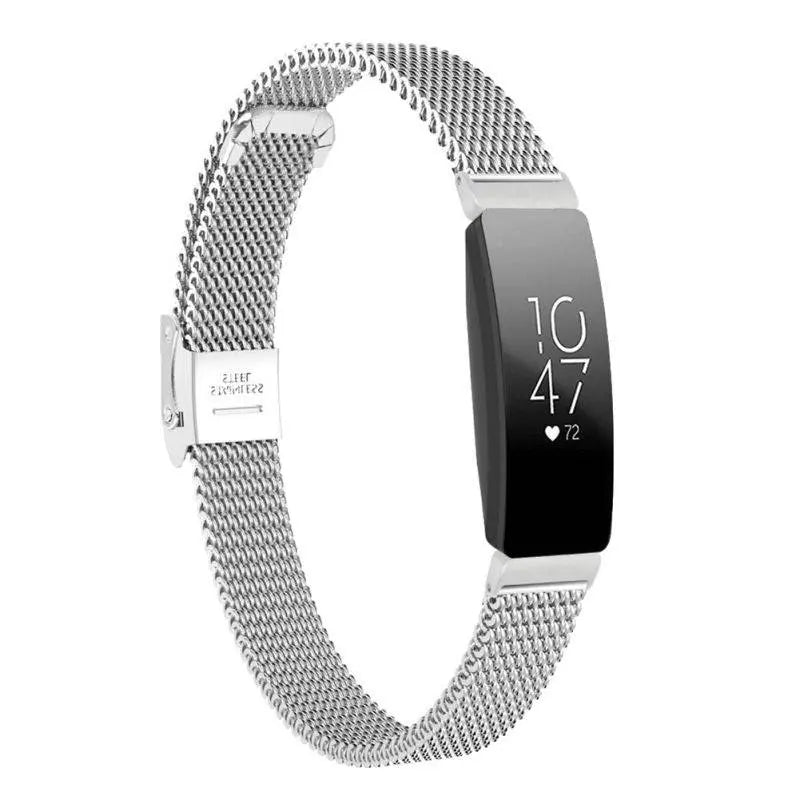 Fitbit Inspire Hr Stainless Steel Mesh Loop Band - Pinnacle Luxuries