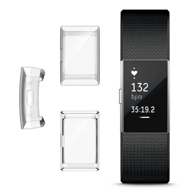 Premiere Fitbit Charge 2 Screen Protector Case - Pinnacle Luxuries