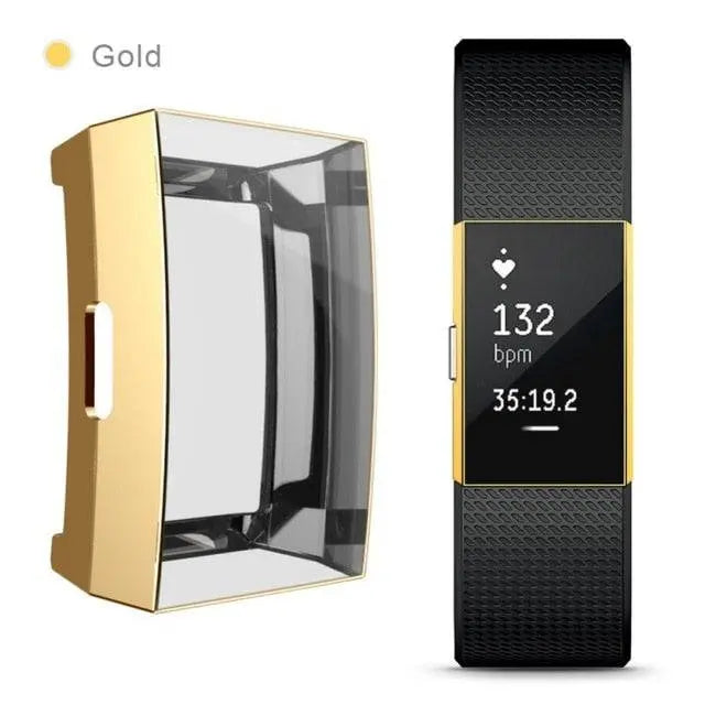 Premiere Fitbit Charge 2 Screen Protector Case - Pinnacle Luxuries